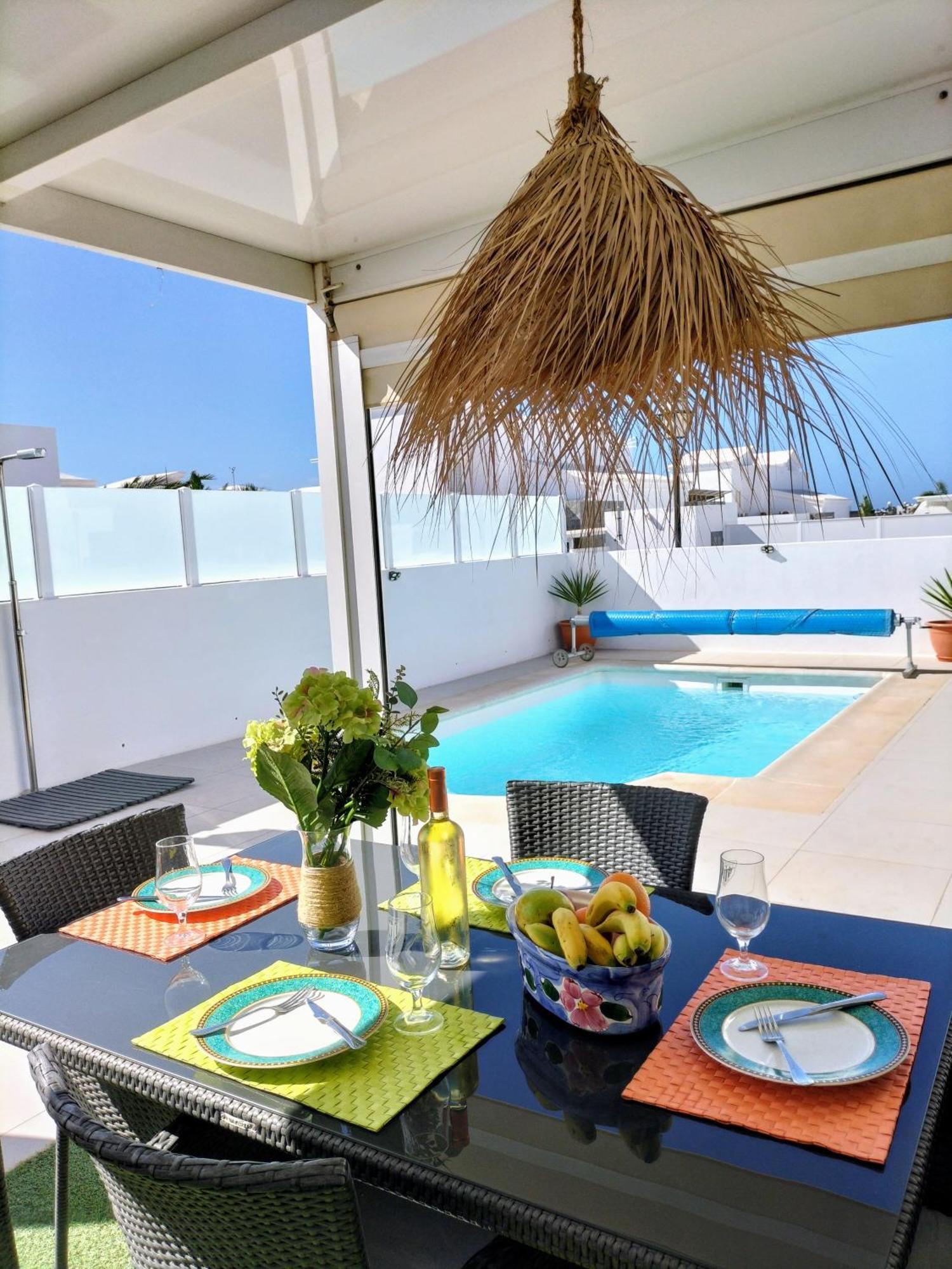 Lovely Villa Agua & Fuego,Heated Pool Playa Blanca  Exterior photo
