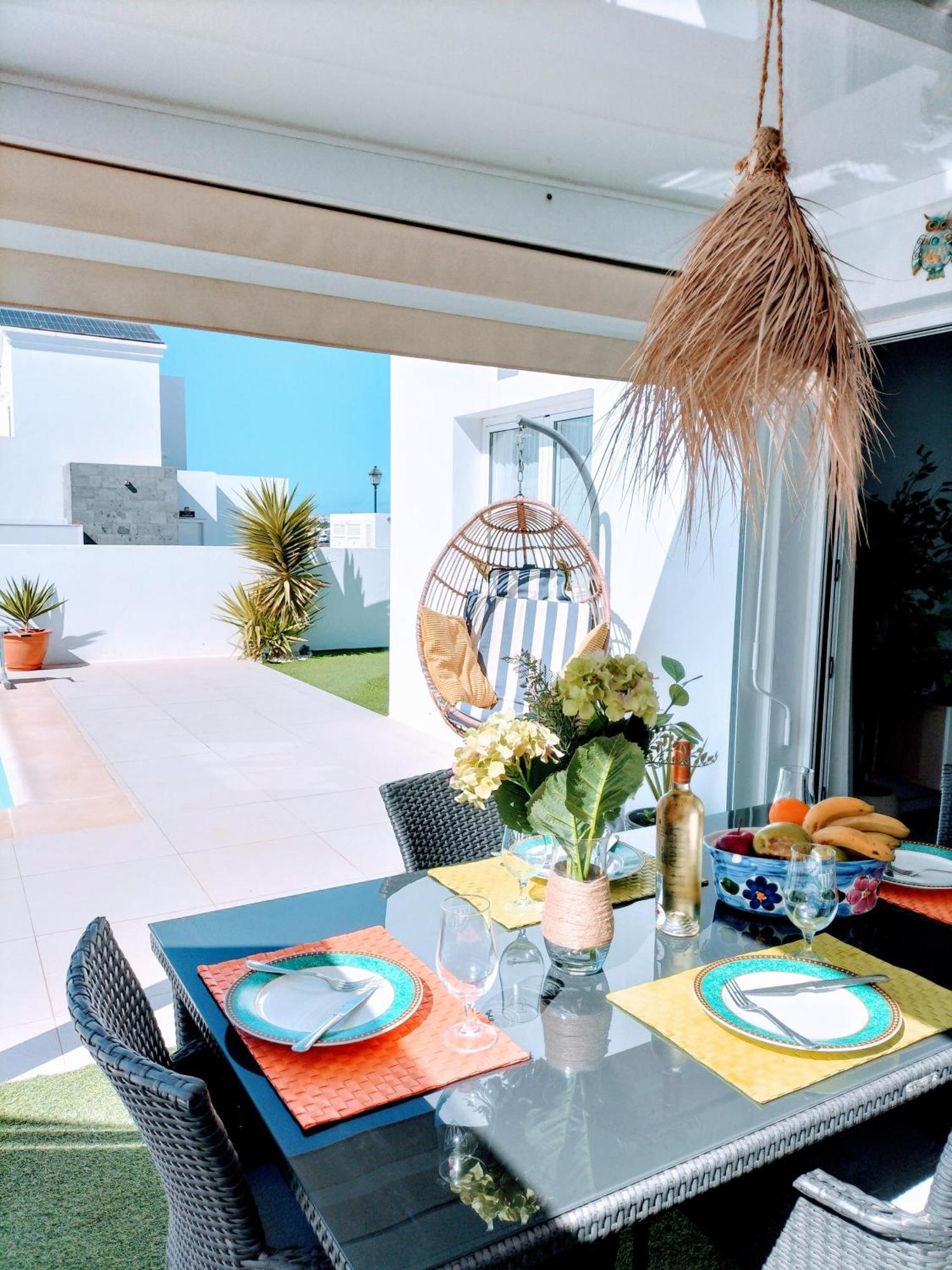 Lovely Villa Agua & Fuego,Heated Pool Playa Blanca  Exterior photo